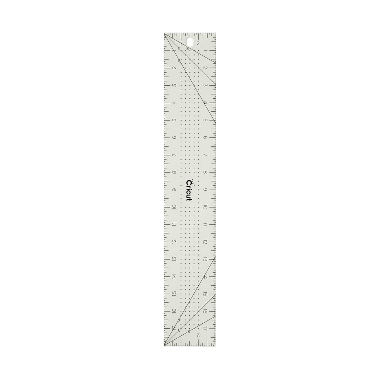 Cricut® Mint Acrylic Ruler, 3" x 18"